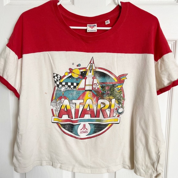 Junk Food Clothing Tops Vintage Junk Food Atari Ringer Tee 7s Style